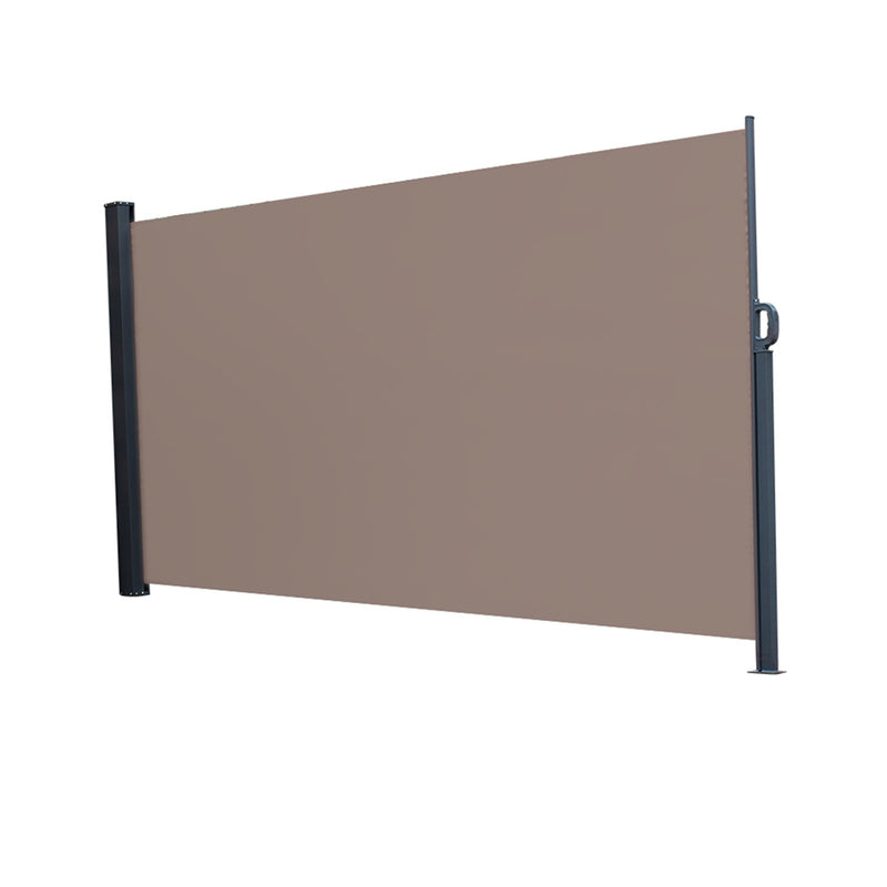 GAOMON Outdoor Side Pull Shed 300x160cm Rectangle Office Partition Coffee