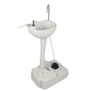 GAOMON Outdoor Wash Basin Portable Removable Outdoor Sink Vanity Sink Equipped