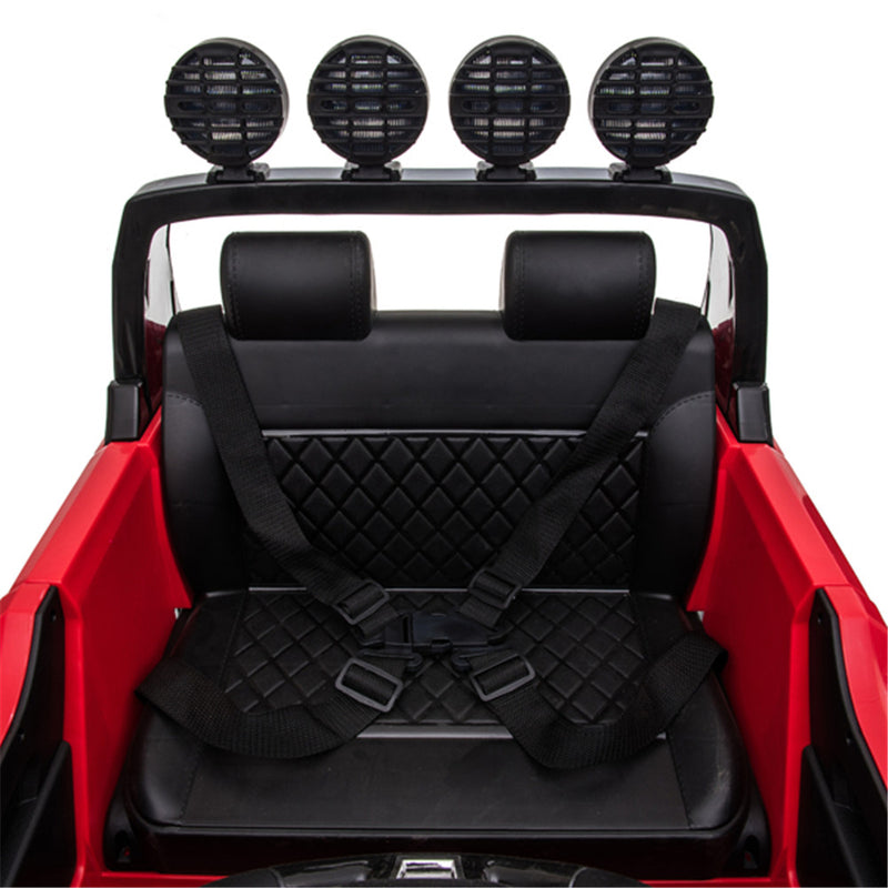GAOMON 12v Kids Ride On Electric Car Remote Control Suv Toy Dual Drive 3 Speeds