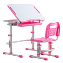 GAOMON Kids Student Desks Chairs Set Liftable Table Set Without Front Baffle Reading Stand Lamp