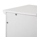 GAOMON 4-Drawer Storage Cabinet Bathroom Storage Organizer White