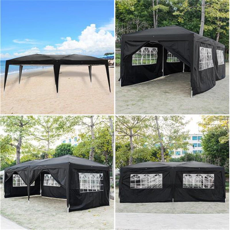 GAOMON Compact Instant Tent Portable Tent Camping Beach Shelter Black