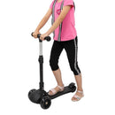 GAOMON 3-wheeled Toddler Kids Scooter Foldable Height Adjustable Black