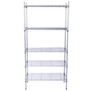 GAOMON 5 Tier Shelving Storage Rack for Home Kitchen Bedroom Office