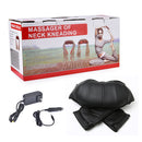 GAOMON U-shaped Shoulder Neck Massager 3-speed Rolling Kneading Massager Black