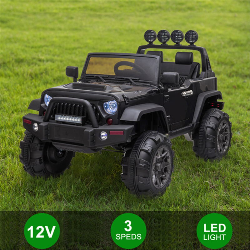GAOMON 12v Kids Ride On Electric  Car Remote Control Suv Toy Dual Drive 3 Speeds