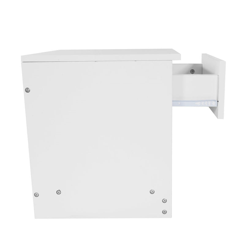 GAOMON 2pcs Night Stands with Storage Drawer Shelf Bedside End Table 40x40x45cm