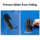 GAOMON 11ft Inflatable Paddle  Board EVA Traction Pad Surfboard Blue