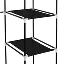 GAOMON Portable Closet Storage Organizer Clothes Wardrobe 5-layers 6-compartments Black