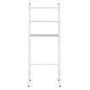 GAOMON 3-tier Bathroom Storage Rack Towels Toiletries Toilet Organizer White