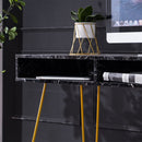 GAOMON Home Office Computer Desk with Open Compartments Study Writing Table