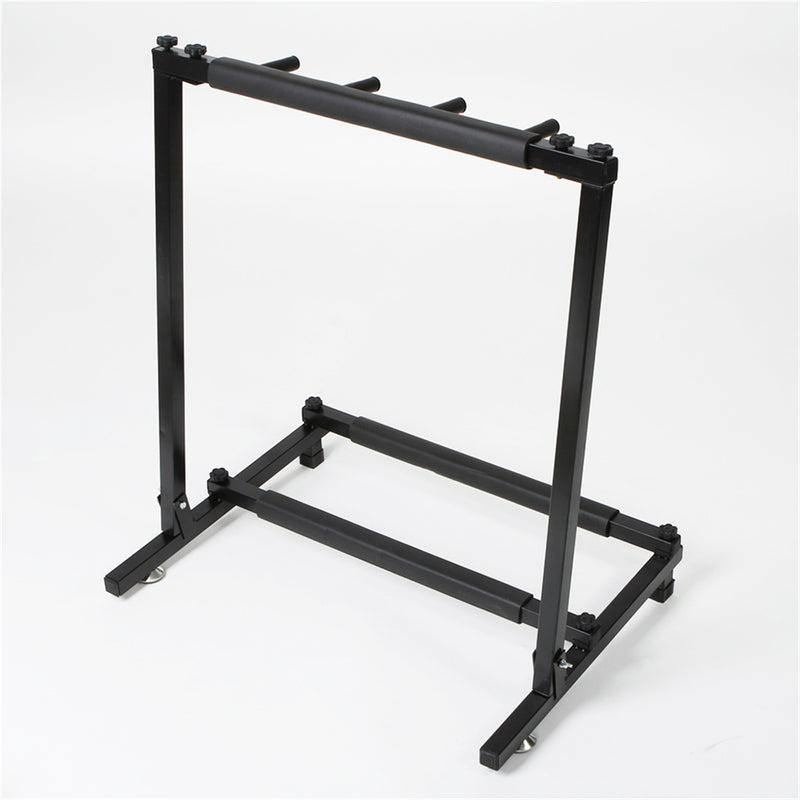 GAOMON Multi Guitar Stand Triple Folding Holder Rack Bass Acoustic Guitar Bracket Shelf