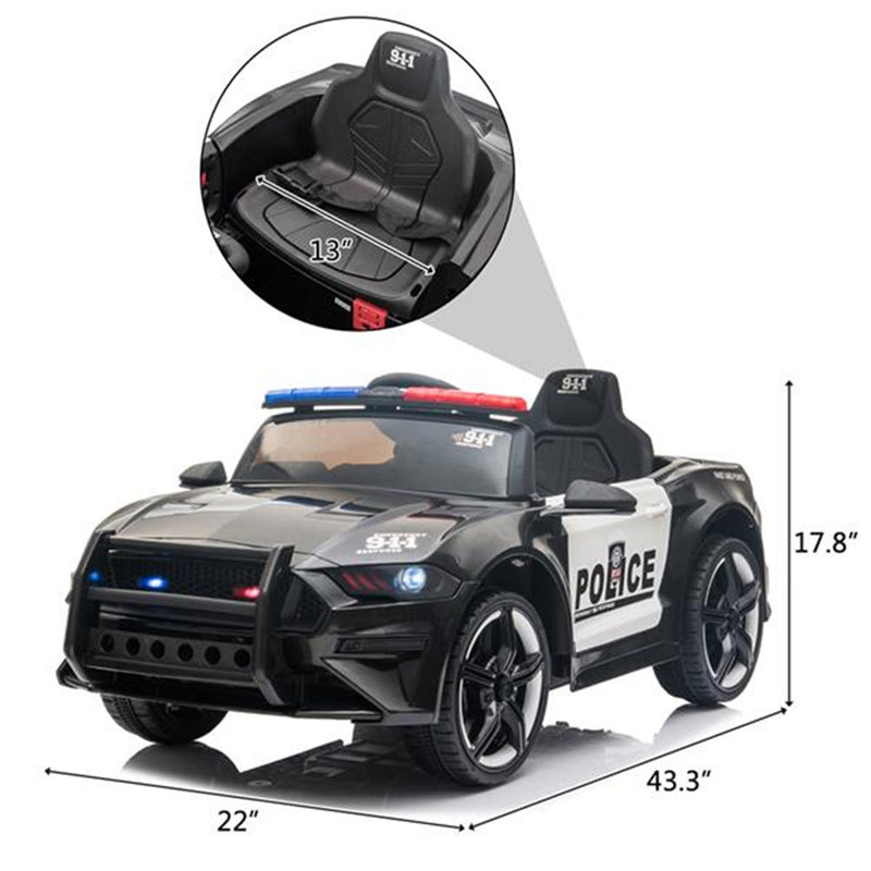 GAOMON Children Electric Car Dual-Drive Remote Control 3-Speed Kids Model Toy