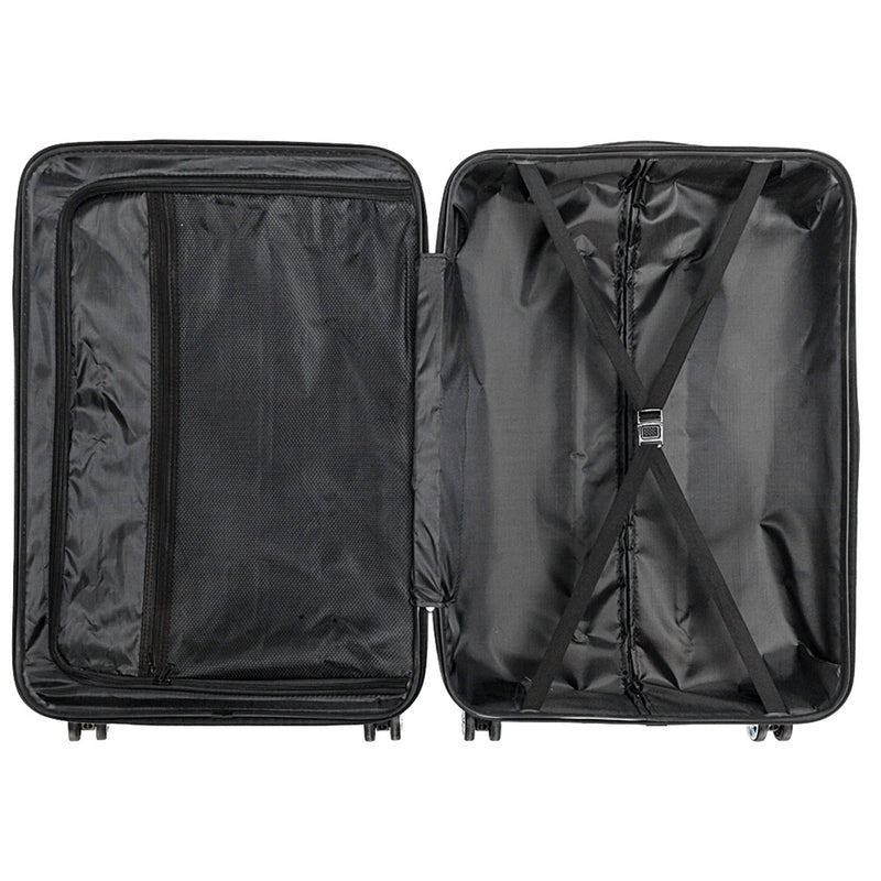 GAOMON 3pcs 3-in-1 Large Capacity Traveling Storage Suitcase Pink