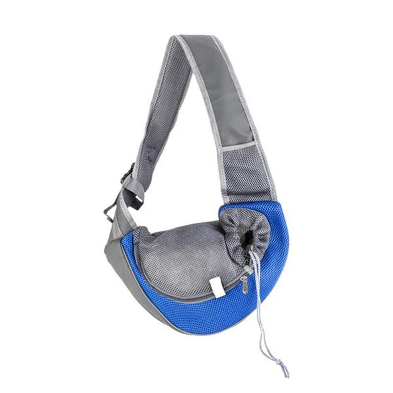 GAOMON Pet Dog Sling Backpack Cat Puppy Comfort Travel Tote Single Shoulder Bag Blue