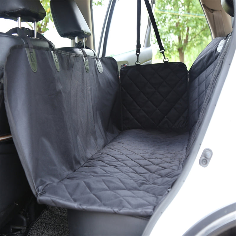 GAOMON Pet Seat Cover with Zipper Adjustable Waterproof Anti-UV Black