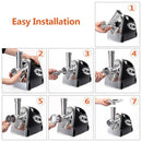 GAOMON Electric Blender Meat Grinder Sausage Stuffer Black