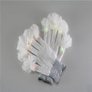 GAOMON Premium LED Lighting Gloves Flashing Fingers Battery Powered One Pair