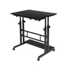 GAOMON Standing Lifting Computer Table Height Adjustable Laptop Desk Black