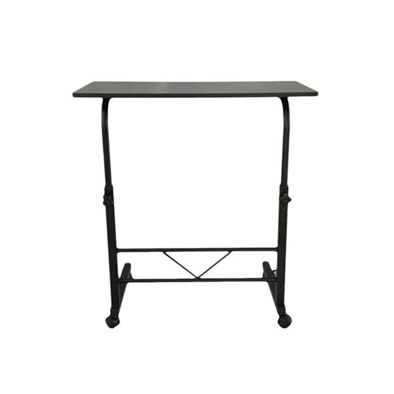 GAOMON Side Table Height Adjustable Coffee Snack Table Black