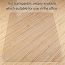 GAOMON Rectangle Protective Mat Home-Use Transparent Non-slip Chair Pad 90x120x0.2cm