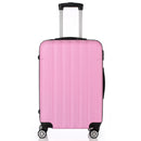 GAOMON 3pcs 3-in-1 Large Capacity Traveling Storage Suitcase Pink