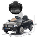 GAOMON Kids 12V Ride on Car Dual Drive 3 Gears 2.4ghz RC Electric Car with LED Headlights