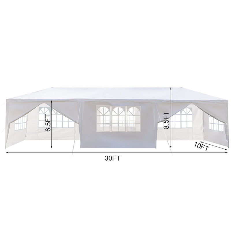 GAOMON 3x9m 8-sided 2 Doors Spiral Tube Tent Waterproof Tent for Wedding Camping Parking