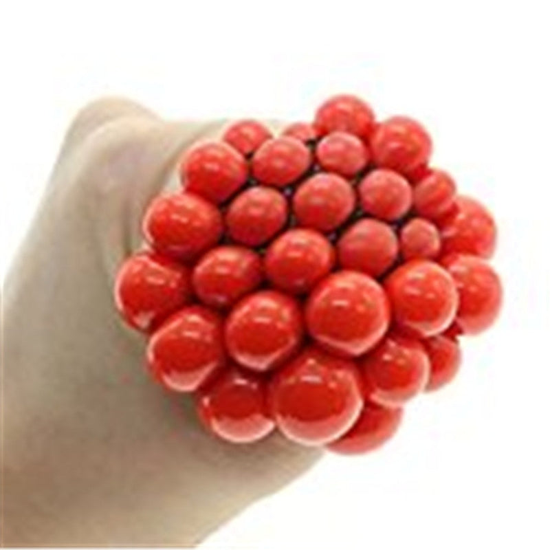 GAOMON Soft Rubber Grape Ball Funny Relief Soothing Fidgets Toy Vent Toy Blue