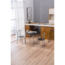 GAOMON Breakfast Table Ergonomic Design Space-Saving Dining Table for Balcony Garden Courtyard