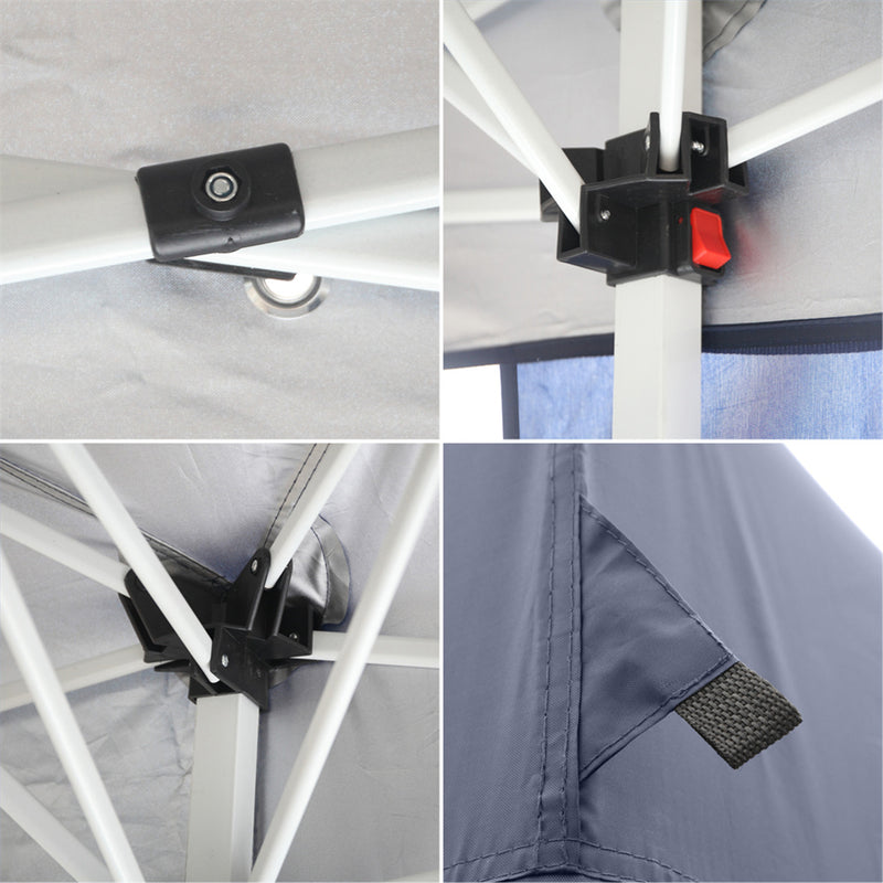 GAOMON Outdoor Folding Tent Adjustable Height Camping Waterproof Sun Shelter Tent