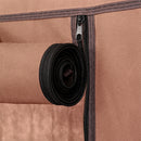 GAOMON Shoe Rack 10 Layers Widened Black Shoe Cabinet 160*30*88 Brown