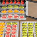 GAOMON Food Dehydrator 360 Degree Airflow Adjustable Dryer Grey