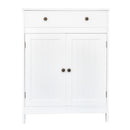 GAOMON Mdf Bathroom Cabinet with 2 Door Drawer Space-Saving Storage Cabinet
