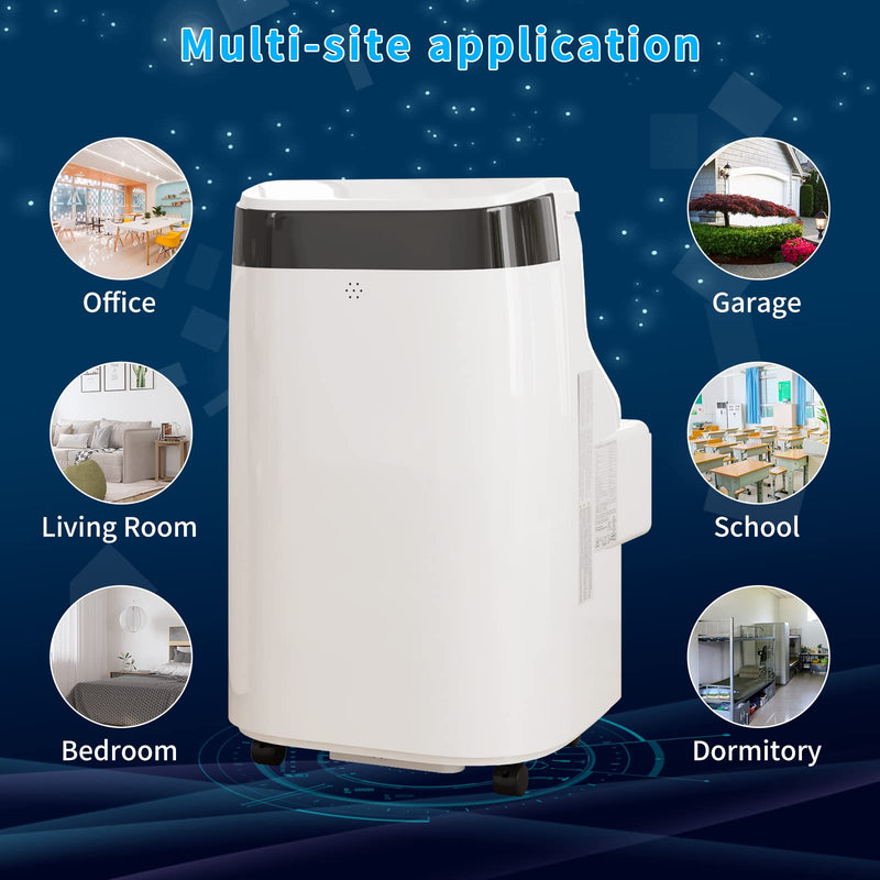 GAOMON 10000 BTU Portable Air Conditioner Cools up to 450 Sq. Ft with Dehumidifier