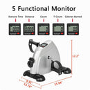 GAOMON Portable Exercise Pedal Bike for Legs and Arms with LCD Display