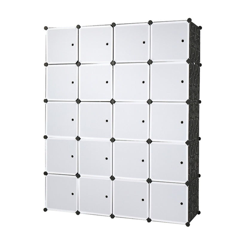 GAOMON 5 Layer 20 Cube Organizer 142*47*178cm DIY Assemble Cabinet
