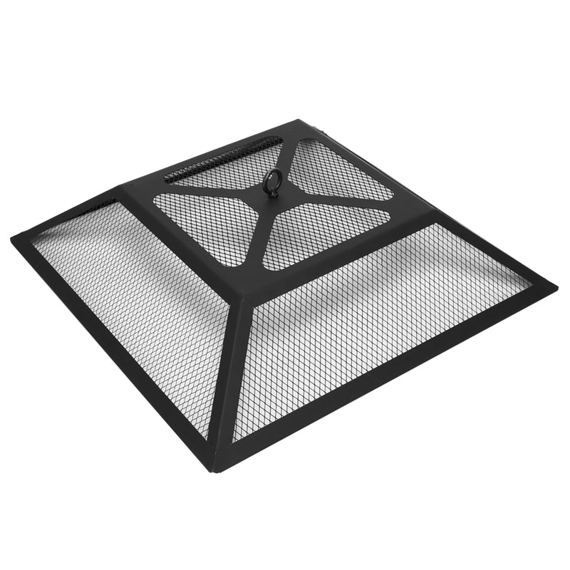 GAOMON 32inch Portable Square Fire Bowl Lightweight Fire Pit