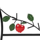 GAOMON 3-tierd Flower Pot Stand Lacquer Painted Metal Black