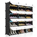 GAOMON Portable Shoe Rack Organizer 7-tier Shelf Storage Cabinet Stand