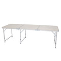 GAOMON Folding Table for Home Picnics Camping Trips Buffets Barbecues White