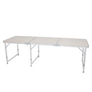 GAOMON Folding Table for Home Picnics Camping Trips Buffets Barbecues White