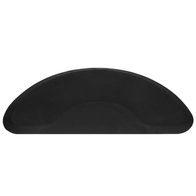 GAOMON 2pcs Salon Anti Fatigue Mat for Barber Stations Floor Mat Non Slip Black