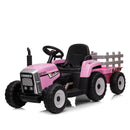 GAOMON 12V Kids Electric Tractor Battery Powered Ride On Car Pink 35W