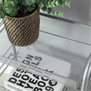 GAOMON 3 Layer Removable Storage Cart 44 x 26 x 62cm Silver