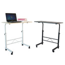 GAOMON Computer Table Desktop Pipe Rack Standing Desk Adjustable Height Movable Black