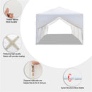 GAOMON 3x9m 8-sided 2 Doors Spiral Tube Tent Waterproof Tent for Wedding Camping Parking