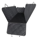 GAOMON Pet Seat Cover with Zipper Adjustable Waterproof Anti-UV Black