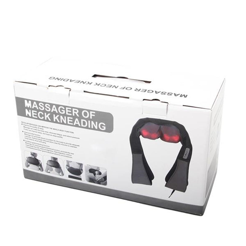GAOMON Shoulder Massager Neck Electric Cervical Spine Massager Black