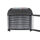 GAOMON Food Dehydrator 360 Degree Airflow Adjustable Dryer Grey